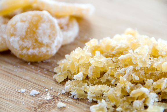 Buttery Ginger Shortbread Cookies