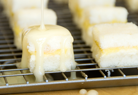 Lemon Petit Fours - Victoria