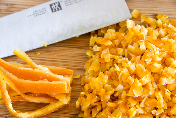 candied orange peels recipe – use real butter