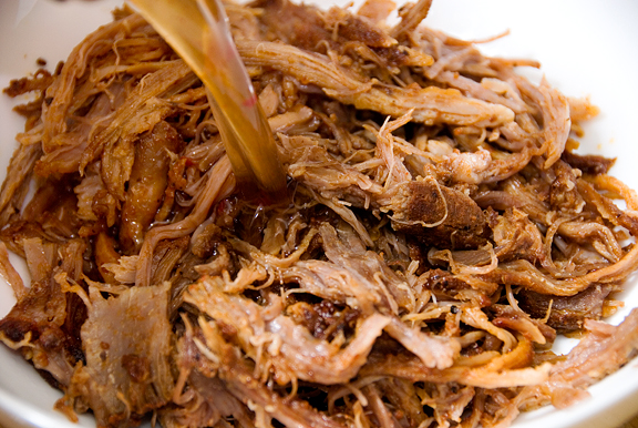 Carolina style shop pulled pork